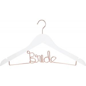 LETNERNY-Cintre De Mariage - Cintre En Fil De Fer Pour Les Accessoires De Mariage Formels Anti-Rouille Et Sans Conception 1 Pièce - Neuf
