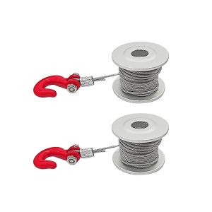 2pcs 25t Boîtier de direction Servo Treuil Tambour de roue pour 1/10 rc Crawler Car Trx4 Axial Scx10 90046 Upgrad - Neuf