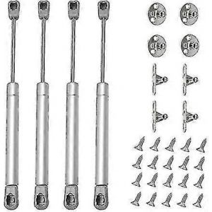 4pcs Gas Strut 80n Hydraulic Strut Armoire Porte Amortisseur Pour Armoires Bibliothèques Meubles (4,80n) - Neuf