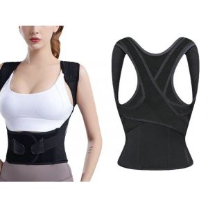 Correcteur De Posture Dorsal R&eacute;glable 3xl Et Ceinture De Soutien Lombaire Pour Une Posture Et Un Confort Am&eacute;lior&eacute;s - Neuf