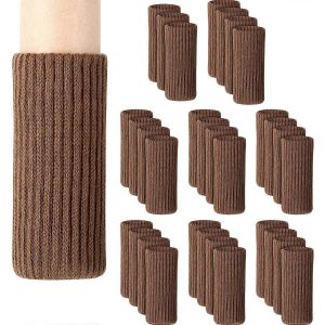 32 Paquets De Chaussettes De Jambe De Chaise Chaussettes De Meubles Tricotés Protecteurs De Sol De Jambe Meubles Table Pieds Housses - Neuf