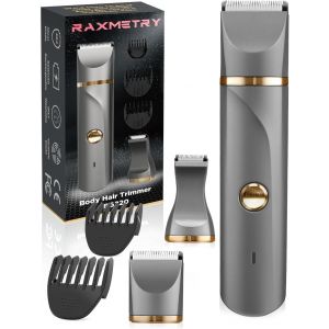 Rechargeable Rasoir Electrique Femme,2 En 1 Rasoir Femme Electrique,Sans Douleur Tondeuse Femme Intime & Tondeuse Bikini,Lames En C&eacute;ramique,Ipx7 Utilisation Humide Et S&egrave;che - Neuf