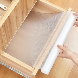 Chenquansarl-Tapis Fond De Tiroir Antiderapant,Tapis De Tiroir Eva Non-Adhésif,Tapis De Frigo Transparent Étanches Peut Être Coupé En Taille Pour Protection Tiroir Cuisine Placard Etagere - Neuf