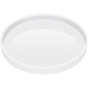 Moule En Silicone Epoxy 30cm Grand Plateau En Silicone Rond Moule De Table Résine Époxy Pour Rivière Café Bureau Table Horloge Moule Charcuterie Planche Diy Art Décoration Maison - Neuf