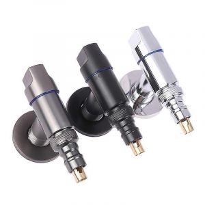 Robinet De Machine &Agrave; Laver Arr&ecirc;t D'eau Vanne D'angle &Agrave; Ouverture Rapide Clip D'arr&ecirc;t D'eau Boucle D'arr&ecirc;t D'eau Automatique Salle De Bain - Neuf