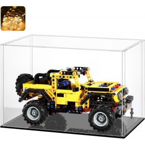 Vitrine Acryliquevitrine Exposition Transparentvitrine Figurinevitrine Pour Collectionvitrine Voiture Miniature Pour Figurinesjouetsobjets De Collectionnoir (10x10x10 Cm) - Neuf