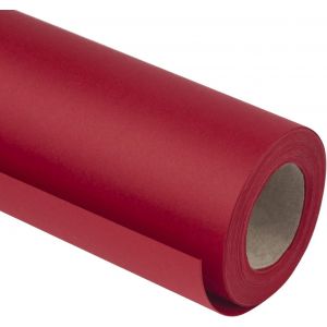 Rouleau De Papier Kraft-44,5 Cm X 10 M-Papier Recyclable Parfait Pour L'emballage,L'artisanat,L'emballage,Le Rev&ecirc;tement De Sol,Le Calage,Les Colis,Le Chemin De Table,Rouge - Neuf