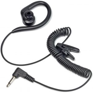 oreillette Filaire 1 pin &eacute;couteur Talkie walkie 3.5 mm, Uniquement &eacute;coute/r&eacute;cepteur, Casque Talkie-walkie pour Haut-Parleur &agrave; Distance,Motorola Kenwood Icom bidirectionnel. - Neuf