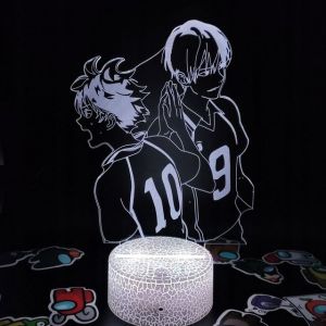 Lampe De Chevet Adaptée À Haikyuu Todo Kageyama Et Hinata Shoy, Veilleuse Af7808 - Neuf