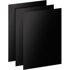 AYUHR-Tapis de Cuisson Barbecue, Feuilles de BBQ 40x33 cm, Set de 3 Grille BBQ Mats, Papier Barbecue u200bAnti-Adhérent Réutilisable Nettoyable, Extérieur pour Fours Assistés/Charbon/Gaz/Grill élect - Neuf