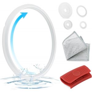 Caoutchouc De Silicone Pour Gm 5 L/6 L Autocuiseur En Caoutchouc Pour Gm 5l/6l Joint Silicone Autocuiseur Avec Pince Isolante,Torchon &Agrave; Vaisselle - Neuf