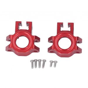Porte-moyeu de voiture rc c taille pr&eacute;cise alliage d'aluminium rc voiture c bloc de moyeu de remplacement pour traxxas 1/7 pour unlimited desert racer UDR rouge - Neuf