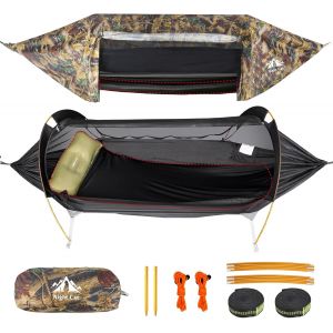 Ulteronixshop-Hamac Tente Avec Moustiquaire Imperm&eacute;able &Agrave; L'eau Pour 1 Personne Randonn&eacute;e Camping Dans Jardin Arri&egrave;re-Cour Sauvage - Neuf