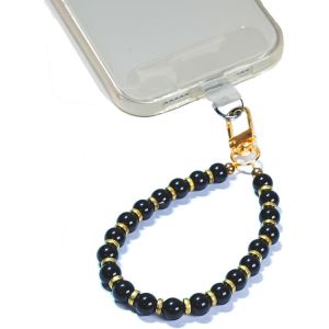 Kal-Chaîne De Téléphone Portable Universelle En Pierre Naturelle, Pendentif Pour Téléphone Portable, Cordon De Téléphone Portable, Dragonne, Bracelet, Cordon De Téléphone Portable, Compatible Avec - Neuf
