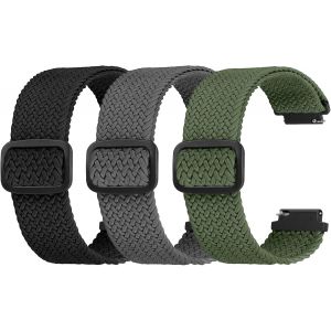 Kal-Bracelet De Montre En Nylon Libération Rapide 16mm 18mm 20mm 22mm, Sangle De Sport Respirante Réglable En Douceur Pour Homme Femme - Neuf