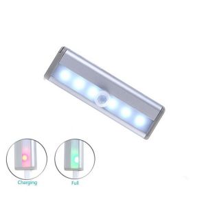 Led Placard Lumières, Blanc Chaud Led Avec Détecteur De Mouvement, D'armoires De Cuisine De Lumières, La Lumière De Nuit Pour Penderie, Placard, Escalier, Salle De Bains (Pack De 3) - Neuf