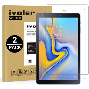 KALANKA-Pack de 2 Verre Tremp&eacute; Compatible avec Samsung Galaxy Tab A 10.5 pouces 2018 (T590 / T595) [Garantie &agrave; Vie], Film Protection en Verre tremp&eacute; &eacute;cran Protecteur Vitre - Neuf