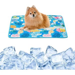 Tapis Rafraîchissant Pour Chien Et Chat-70 X 55 Cm-Tapis Rafraîchissant Pour Chien Et Chat-Tapis Auto-Rafraîchissant Pour Animaux De Compagnie-Coussin Rafraîchissant D'été Pour L'intérieur.[X190] - Neuf