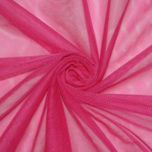 Tissu En Tulle Doux,Moustiquaire En Gaze 36a,Tissu En Maille Pour Robe De Soirée De Mariage,Jupon Tutu,Bricolage - Type Fuchsia-5meters - Neuf