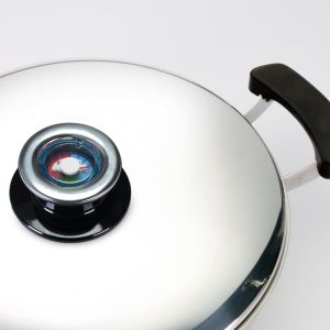 Jexnovashop-Thermom&egrave;tre Thermo Control Compatible Uniquement Avec Couvercles Imco Ou Couvercles Avec Filetage 4 Mm - Remplacement Pour Casseroles - Bouton Universel Avec Contr&ocirc;le De La Temp&eacute;rature - Neuf