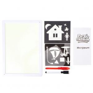 Puzzle Pour Enfants, Planche A Dessin Fluorescente, Jouet De Gribouillage Lumineux, Merveilleux Cadeau - Neuf