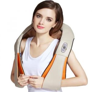 Ise Appareil De Massage Cervical Massager Shiatsu 3d Nuque- Pour Soulager Les Douleurs Aux Pieds, Au Dos, À La Nuque Et Aux Épaules - Neuf