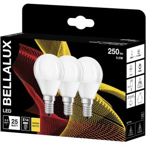 Sjzg-Lampe À Led, Culot E14, Blanc Chaud (2700k), Mat, Forme Goutte, En Remplacement D'une Ampoule Classique De 25w, Paquet Double, Givrée - Neuf