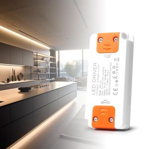 Transformateur 220V 12V Led 24W,Transfo Led Driver 2A,Alimentation Conducteur 220V Ac À 12V Dc,Adaptateur À Tension Constante Convertisseur Conducteur - Neuf