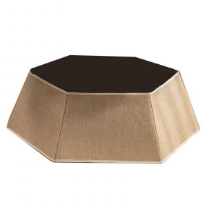 &Eacute;l&eacute;gantes couronnes hexagonales pour sapin de No&euml;l, jupe de sapin hexagonale scintillante, collier de sapin pour des f&ecirc;tes de fin d'ann&eacute;e inoubliables - Neuf