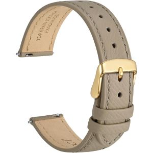 Grace Bracelets De Montre, Cuir De Grain Sup&eacute;rieur, Lib&eacute;ration Rapide, Bandes De Remplacement, Boucle En Acier Inoxydable, Largeur De Bande 12mm 14mm 16mm 18mm 20mm - Neuf