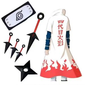Costume D'halloween, Costume De Cosplay Naruto, Organisation Akatsuki, Cape De Nuage Rouge, Personnage D'anime - Neuf