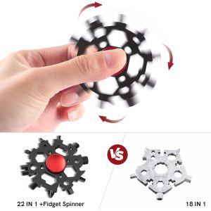 Multi-Outils, Mise À Niveau 22 En 1 Multi-Outils, Bas De Noël De Noël Pour Les Hommes, De Gadgets Cool Pour Papa Copain Mari, Edc Pour Le Camping En Plein Air, Le Vélo, Le Ski, De L'office (1 Paquet) - Neuf