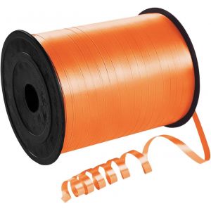 Cauc-Ruban Pour Ficelle De Ballon,500 Yard Ruban Bolduc Lisse Paquet Cadeau Orange Rubans Curling Ballon Pour D&eacute;coratif Cadeau Accessoire De D&eacute;coration&bricolage Et Ballon Mariage Anniversaire Et No&euml; - Neuf