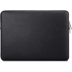 SJZG-15,6 Pouces Housse Ordinateur Portable Compatible Avec 15,6"" Notebook Chromebook, Imperméable Cuir Pochette De Protection Antichoc Sac Pc, Noir - Neuf