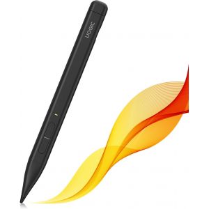 Slim Pen 2 Pour Microsoft Surface Pro 10/9/ 8/X & Laptop Studio, Stylo Surface À Chargement Usb-C Avec 4096 Pressions, Effacement Et Clic Droit, Rejet De La Paume Et Adsorption Magnétique, Ink - Neuf