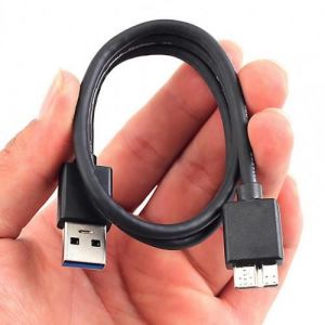 C&acirc;ble USB 3.0 A m&acirc;le vers Micro B m&acirc;le, 5Gbps, convertisseur de donn&eacute;es, adaptateur haute vitesse, cordon noir - Neuf