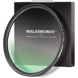 72 Mm Black Promist 1/4 Diffusion Filtre De Brume Noire Avec Multi-Couches Nano-Revêtements - Filtre De Adoucissant Circulaire Lentille De Appareil Photo D'Effet Vintage Cinématographique[Z2968] - Neuf