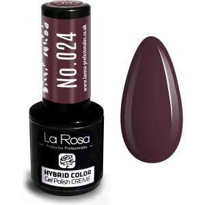 Maa-Larosa Creme Vernis À Ongles Gel Semi-Permanent - Couleur Aubergine U2013 Haute Pigmentation, Brillance Longue Durée U2013 Manucure Diy Ou Professionnelle U2013 9 Ml - Neuf