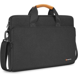 RFCBC-13 14 Pouces Sac à Bandoulière Sacoche Ordinateur Portable Sac à Main Mallette pour 13" 13.6" 14" MacBook Pro Air/Surface Laptop 5 4/14" ThinkPad X1 Carbon¿Yoga/ThinkPad P14s T14 E14 L14 /Yoga - Neuf
