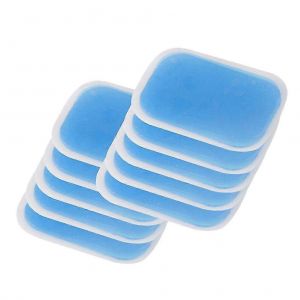 30pcs Remplacement Gel Feuille Pads Gel Abdominal Autocollants Fitness Hydrogel Gel Pads Pour Abs Toner Abdominal Muscle Trainer Stimulateur Minceur Massage M - Neuf