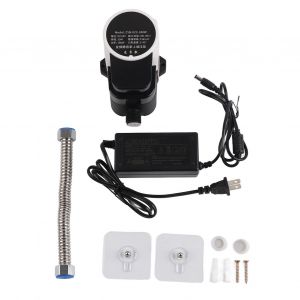 XYONG Pompe de surpression automatique a circulation d'eau, faible bruit, DC 24 V, pour tuyau, prise US, AC 100-240 V, 180 W - Neuf