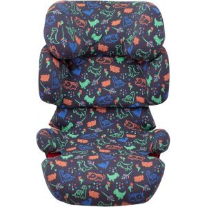 Nouvelhorizonstore-Kids Housse Pour Si&egrave;ge Auto B&eacute;b&eacute; En Coton Compatible Avec Cybex Solution Fix (Happy Dino) - Neuf