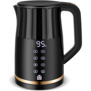 Forme Bouilloire Electrique Inox 1,7L Contr&ocirc;le De Temp&eacute;rature R&eacute;glable 40-100&deg;C I Led Affichage De La Temp&eacute;rature I Fonction De Maintien Au Chaud I Protection Anti-&Eacute;bullition I Th&eacute;i&egrave;re Sans Bpa - Neuf