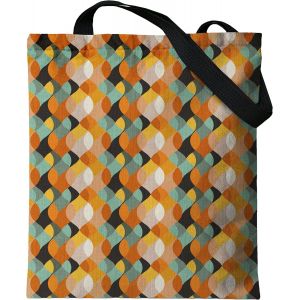 ERSHI-Tote Bag Femme - Grand Sac Cabas en Velours avec Fermeture Éclair et Poche Intérieure - Intérieur en Tissu Oxford 37x42cm - [5 - Neuf