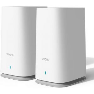 lbgwp60-Mes i 0 Atria - Système Wifi 5 Mesh Pour La Maison Couverture 200M2. Plus De Zones D'Ombre. Booster Votre Wifi À 2100 Mbits. 2 Ports Ethernet Gigabits. Compatible Box Internet Opérateurs. - Neuf