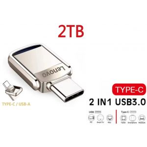 Clé USB 2000 GO 2 en 1 USB-C Drive Pour Android Smartphones Tablette PCs - Neuf