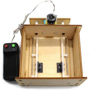 KAAQL-Kit De Porte D'Ascenseur De Bricolage,Jouet Éducatif De Porte En Bois De La Science Bricolage Le Jouet D'Assemblée De Maison D'Enfants - Neuf