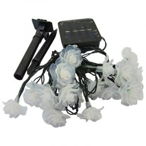 Cha&icirc;ne De Led Lumi&egrave;res: Plastique Color&eacute; Roses, Jardin, D&eacute;coration, Imperm&eacute;able &Agrave; L'eau De La Bulle Des Lumi&egrave;res, Des D&eacute;corations De No&euml;l. - Neuf