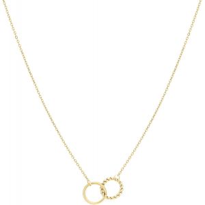 Tj-0227-N-45 Collier, Or (Placage Ionique) - Neuf