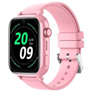 Montre Connectée 4G Pour Enfants,Gps,Wifi,Appel Vidéo,Application Sos,Téléchargement,Caméra,Moniteur,Localisation,Téléphone.Pink. - Neuf